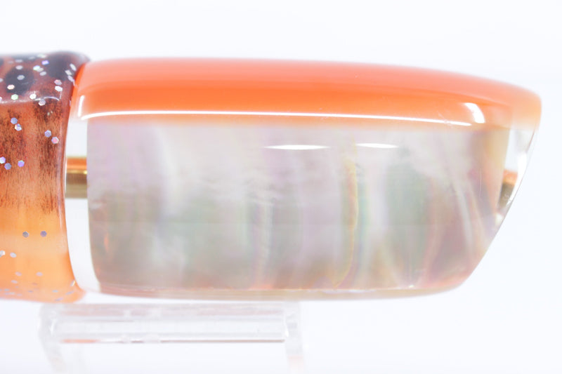 Crampton Baits Real Ripple Shell MOP Orange Back HoG 14" 10.5oz Skirted Orange-Black EZ-K