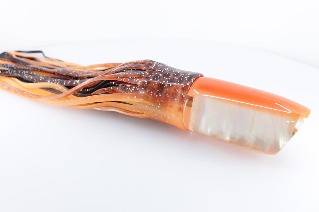 Crampton Baits Real Ripple Shell MOP Orange Back HoG 14" 10.5oz Skirted Orange-Black EZ-K