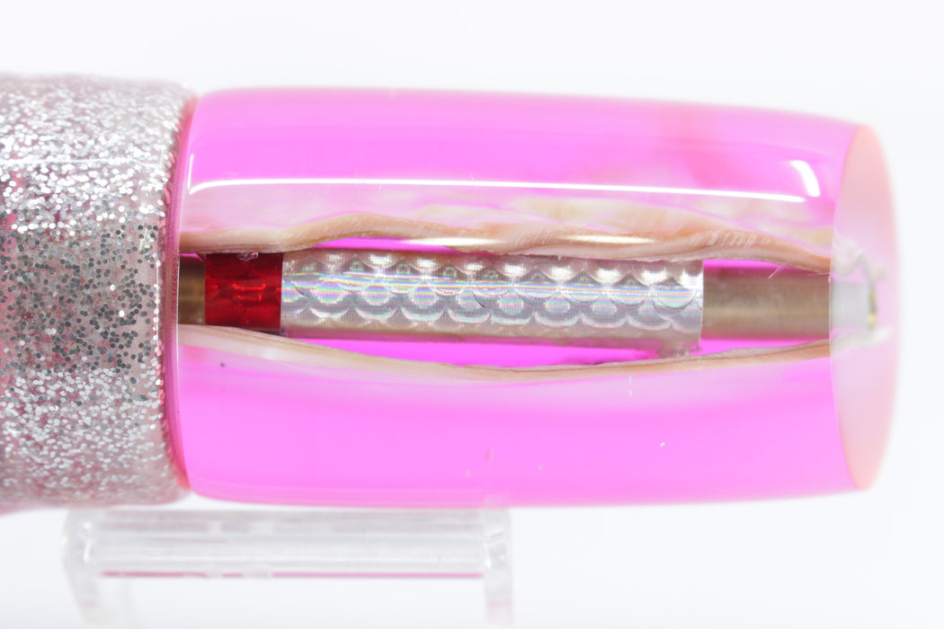Crampton Baits Real Ripple Shell MOP Pink Back HoG 14" 10.5oz Skirted Pink-Silver-Black