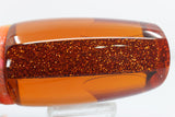 Koya Lures Orange Mirror Orange Glitter Pearl Large Poi Dog 16" 16oz Skirted