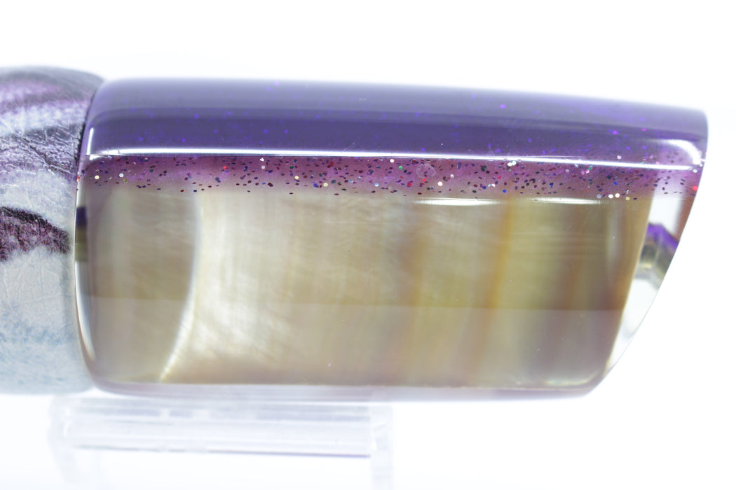 Crampton Baits Real Golden MOP Purple Back HoG 14" 7.5oz ALV Purple Mackerel