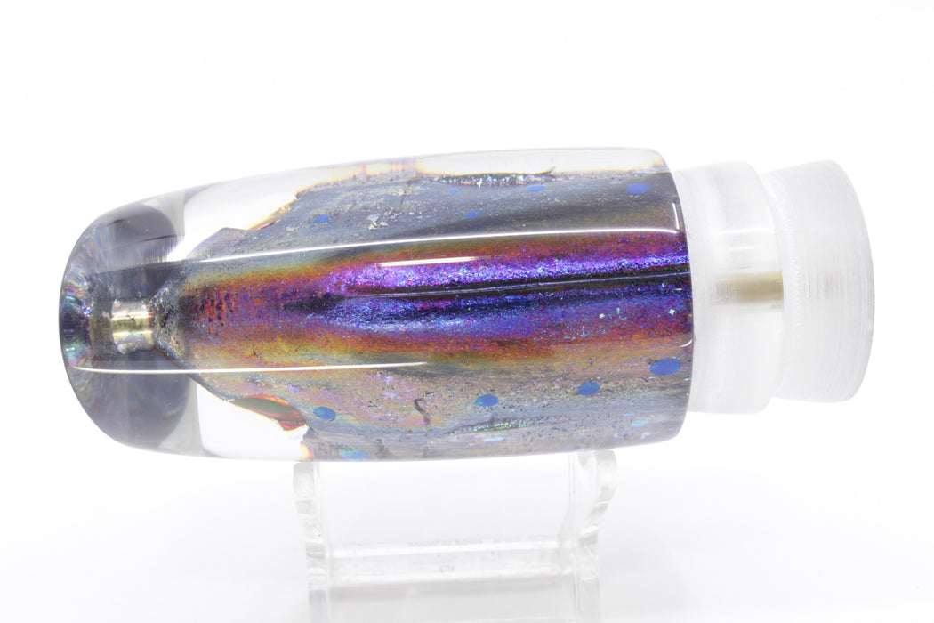 Ali'i Kai Lures Purple-Green-Yellow Yakuza Mahi 14" 6.8oz Head Only EZ-K