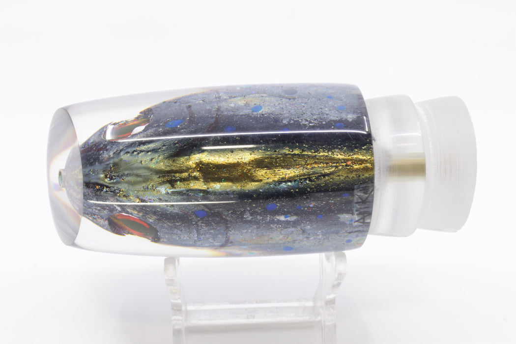 Ali'i Kai Lures Purple-Green-Yellow Yakuza Mahi 14" 6.8oz Head Only EZ-K