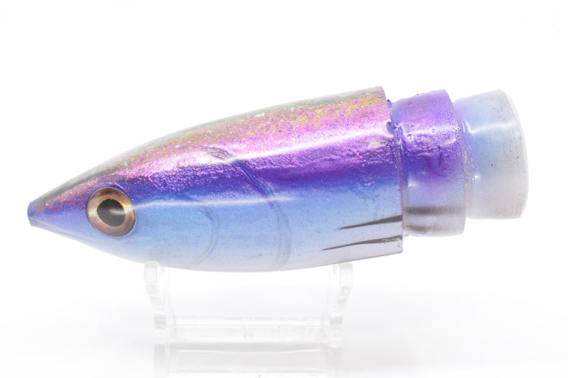 Ali'i Kai Lures Purple-Blue-White Aku 12" 8.7oz Head Only EZ-K