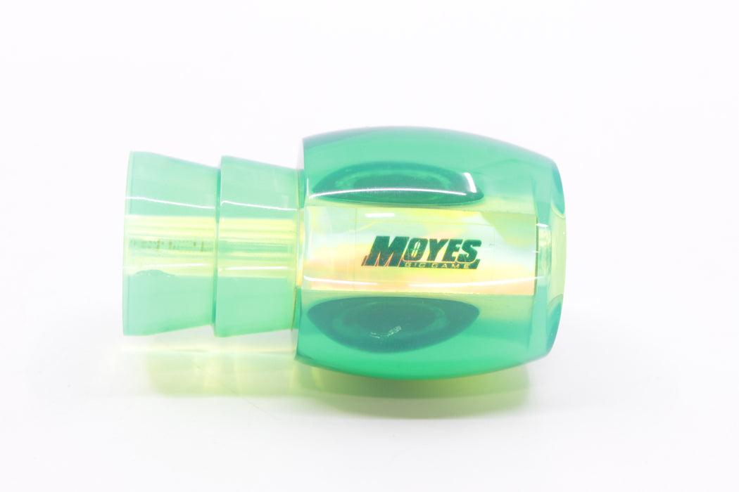 Moyes Lures Chartreuse MOP Green Back Small Secret 9" 1.2oz