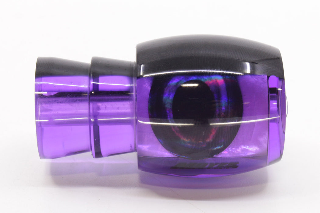 Moyes Lures Purple MOP Black Back Small Secret 9" 1.2oz