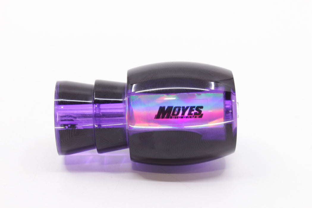 Moyes Lures Purple MOP Black Back Small Secret 9" 1.2oz