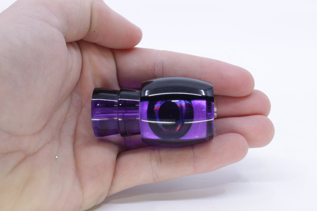 Moyes Lures Purple MOP Black Back Small Secret 9" 1.2oz