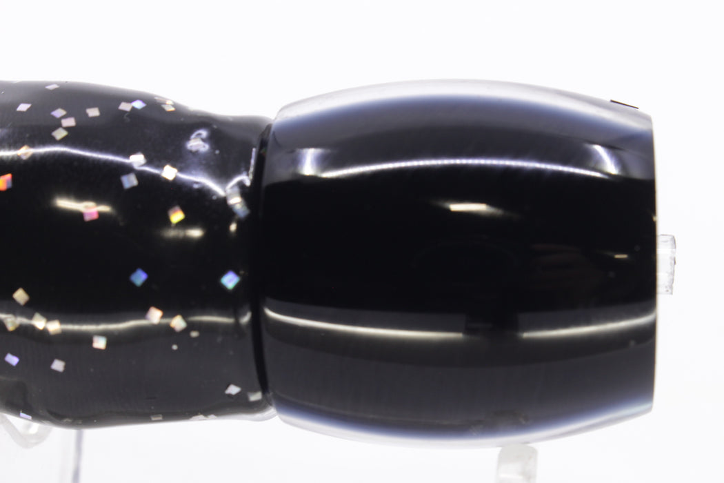 Moyes Lures Black Pearl Black Back Small Secret 9" 3oz Skirted Black/Purple-Blue