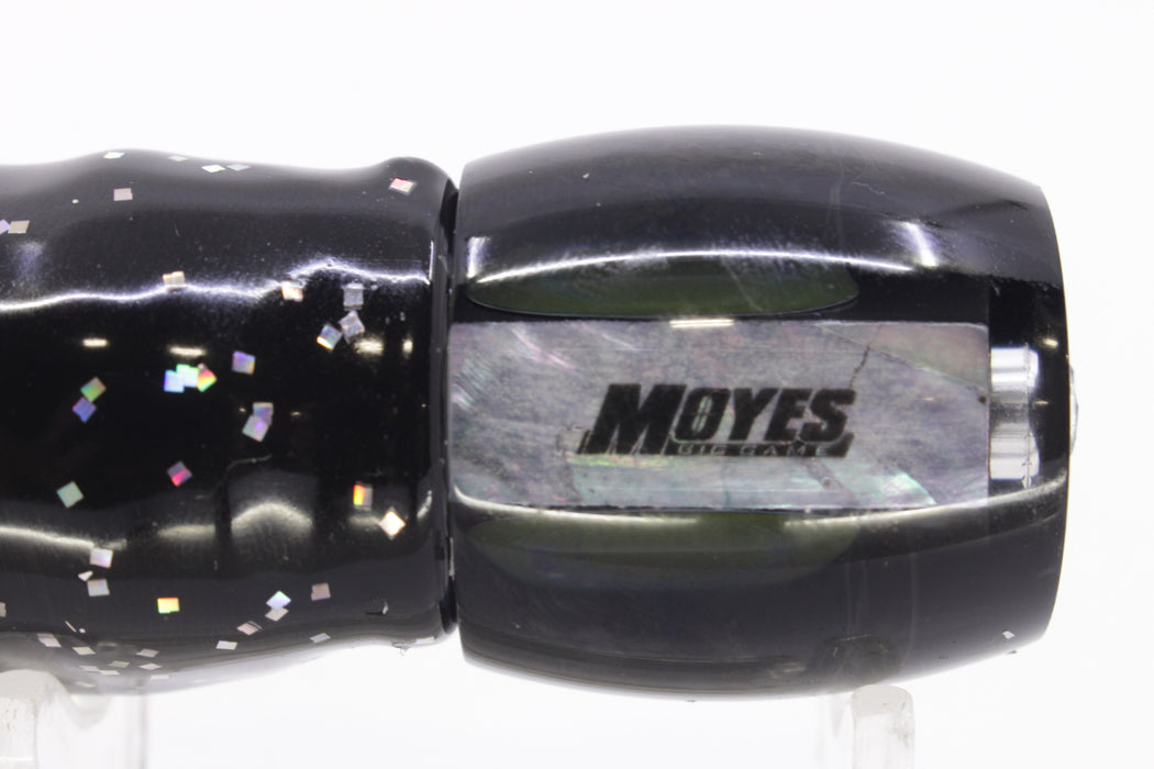 Moyes Lures Black Pearl Black Back Small Secret 9" 3oz Skirted Black/Purple-Blue