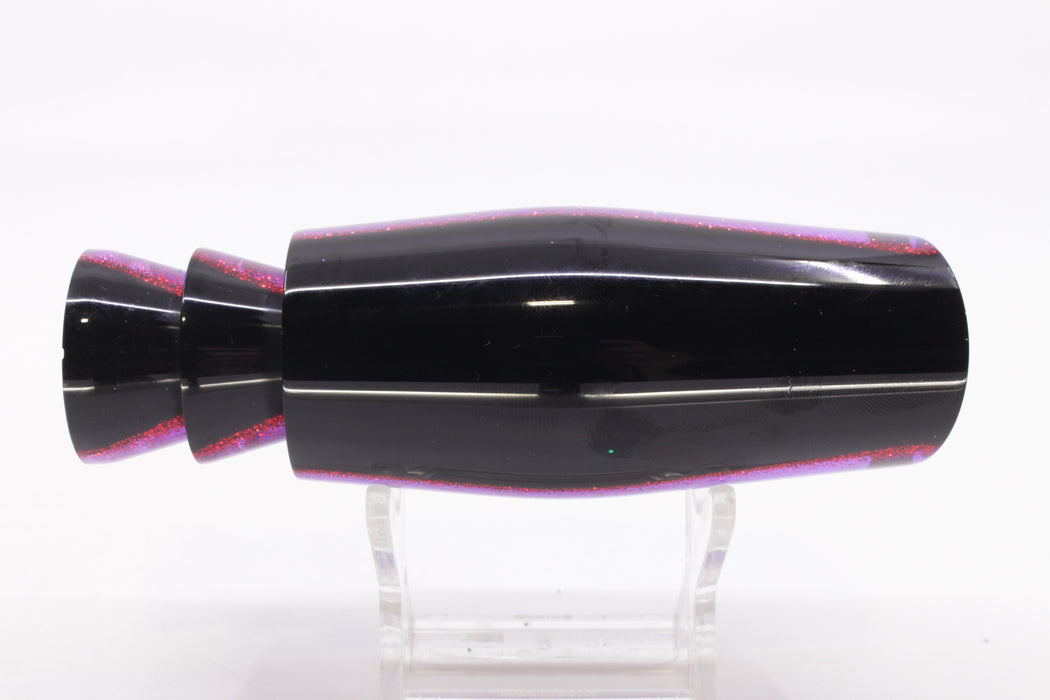 Moyes Lures Purple MOP Black-Red Back Medium Dark-N-Stormy 12" 5oz