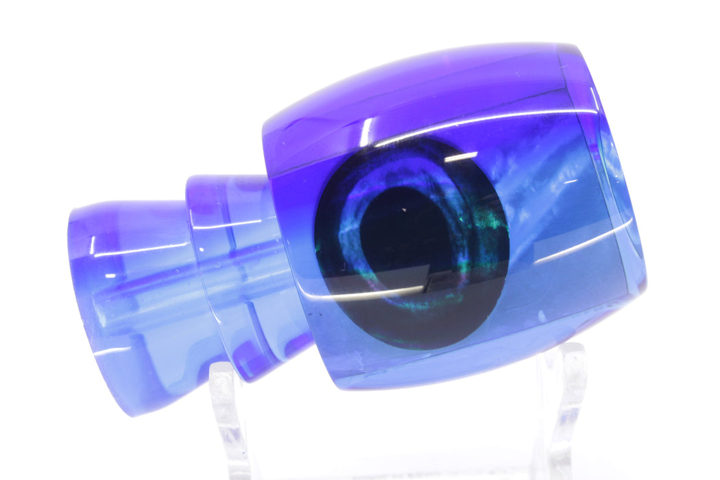 Moyes Lures Ice Blue MOP Blue Back Taxi Eyes Large Secret 12" 3oz