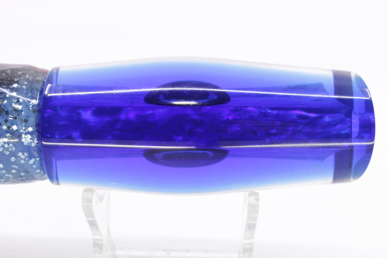 Moyes Lures Rainbow MOP Blue Back Medium Dark-N-Stormy 12" 8.5oz Skirted Evil