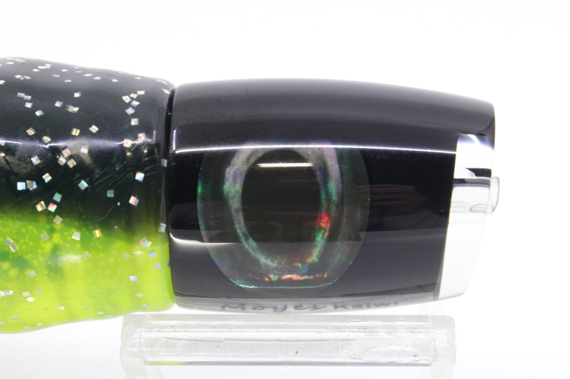 Moyes Lures Black Pearl Black Back Kaiwi 10" 4.5oz Skirted Magic Johnson