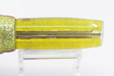 Coggin Lures Mirrored Yellow-Green Back Malolo Fying Fish 7" 3oz Skirted