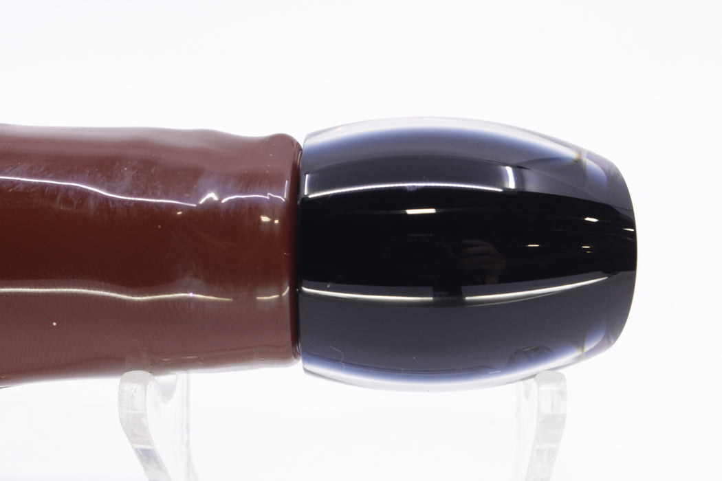 Moyes Lures S&P Black Back NEW Small Blaster 9" 4.5oz Skirted Petrolero