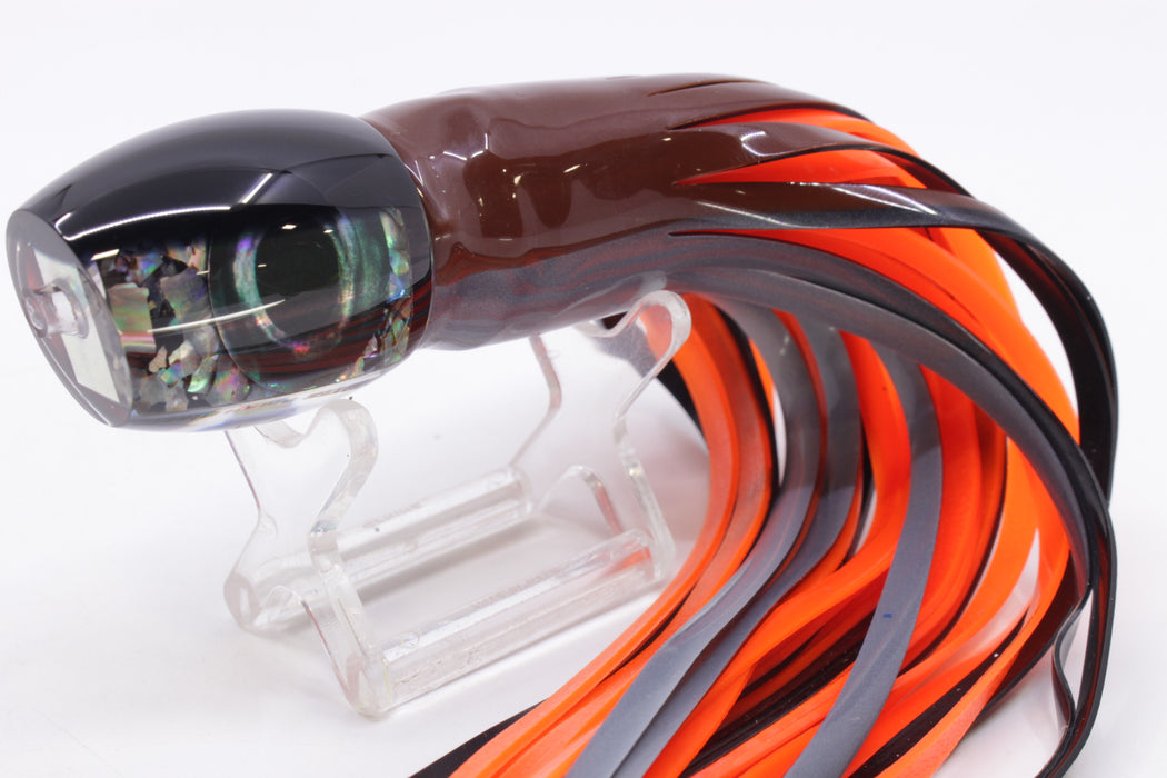 Moyes Lures S&P Black Back NEW Small Blaster 9" 4.5oz Skirted Petrolero