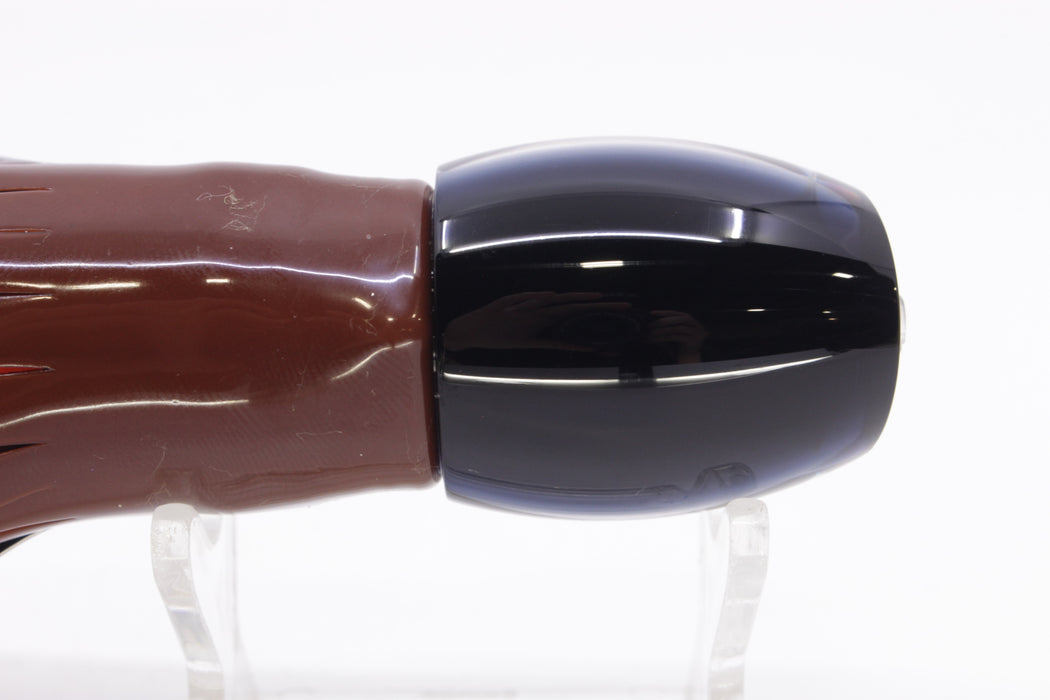 Moyes Lures Golden MOP Black Back NEW Small Blaster 9" 4.5oz Skirted Petrolero