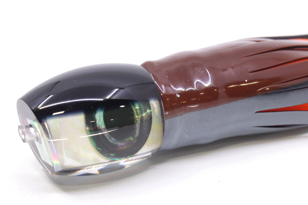 Moyes Lures Golden MOP Black Back NEW Small Blaster 9" 4.5oz Skirted Petrolero