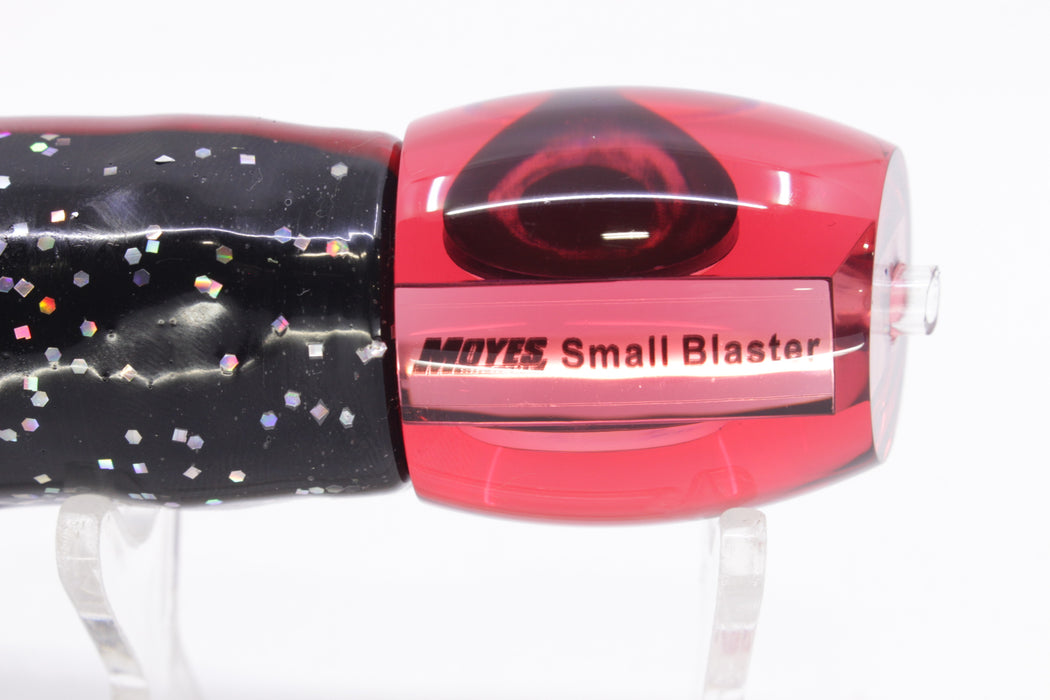 Moyes Lures Red Mirrored NEW Small Blaster 9" 4.5oz Skirted Black/Red