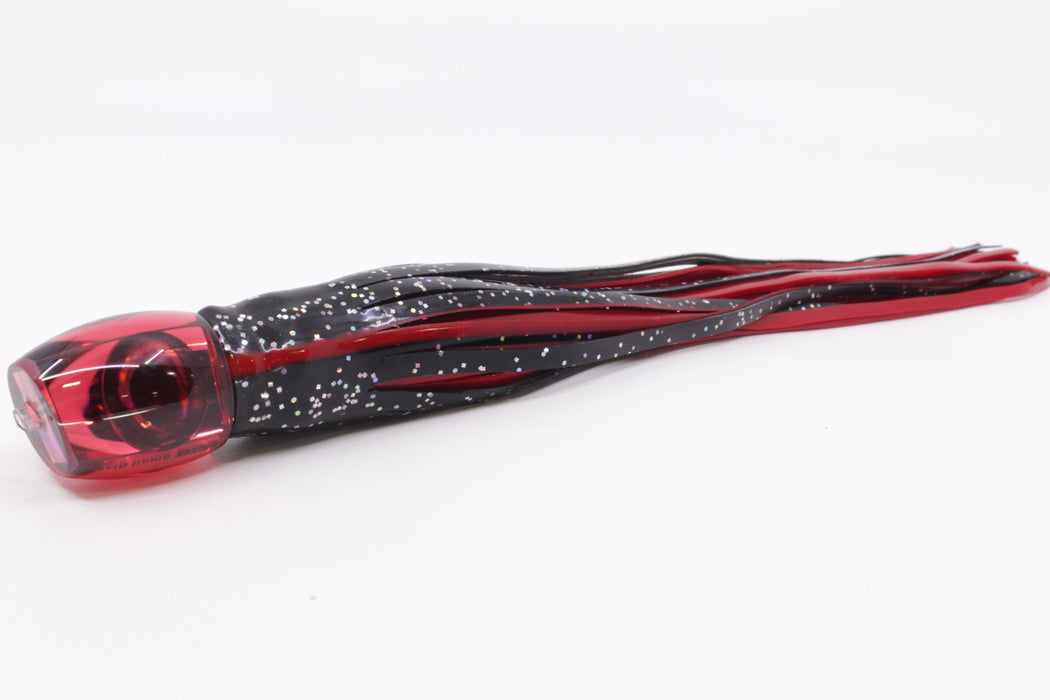 Moyes Lures Red Mirrored NEW Small Blaster 9" 4.5oz Skirted Black/Red