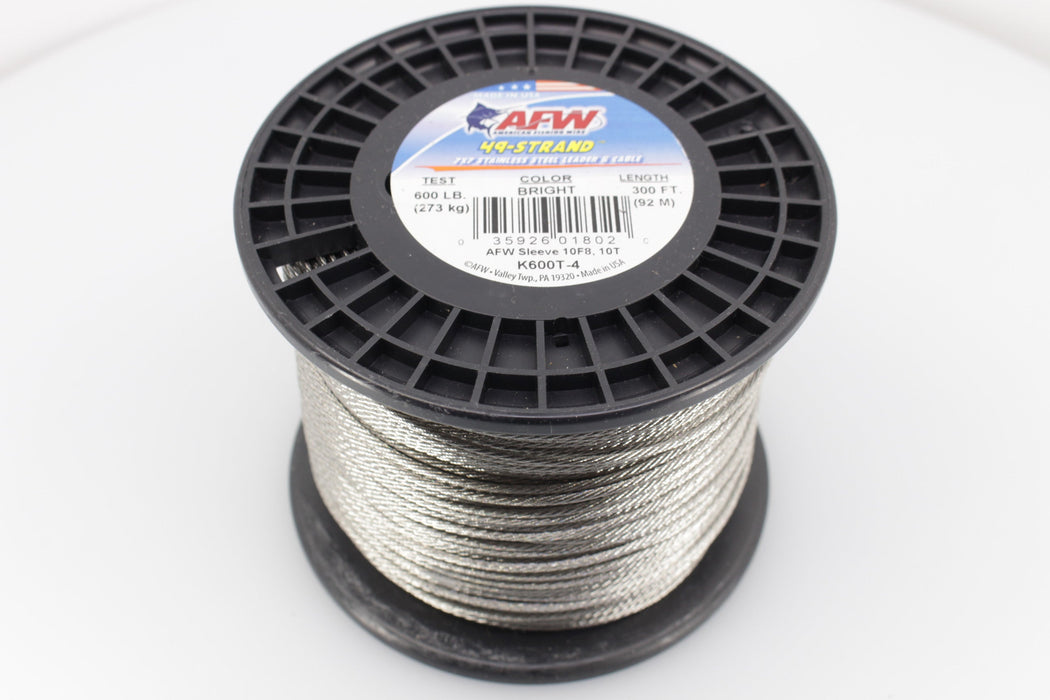 AFW 49-Strand 7x7 Stainless Steel Cable EZ-K