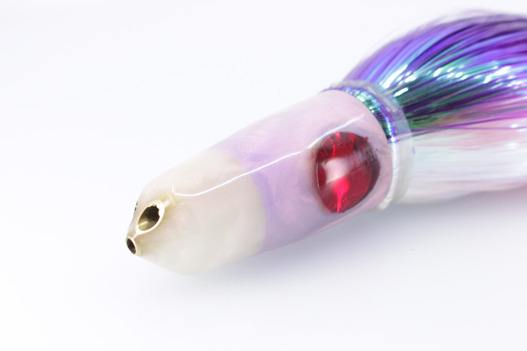 Tanigawa Lures Strawberry-Lavender Pearl 2-Hole Bullet 7" 6oz Strobez