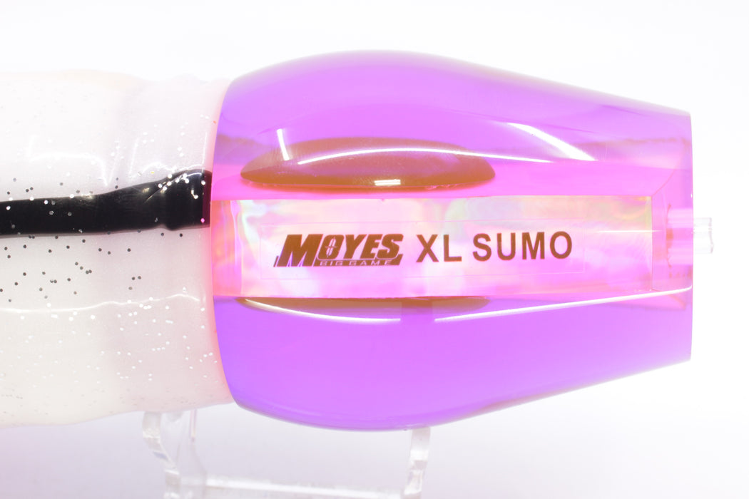 Moyes Lures Pink MOP Blue Back Taxi Eyes XL Sumo 16" 20.5oz Skirted Gay Bob