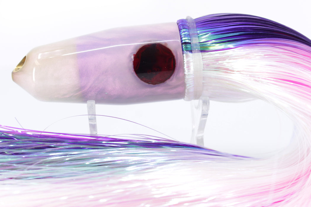 Tanigawa Lures Strawberry-Lavender Pearl 2-Hole Bullet 9"+ 8.5oz Strobez