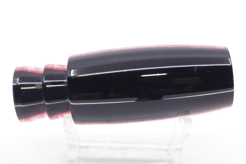 Moyes Lures Rainbow MOP Black-Red Back Taxi Eyes Small Shotgun 9" 2oz