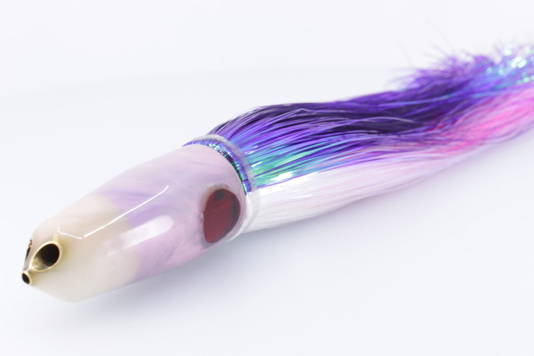 Tanigawa Lures Strawberry-Lavender Pearl 2-Hole Bullet 9"+ 8.5oz Strobez