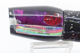 Marlin Magic Purple MOP Black Back Red Eyes Medium Pear 10" 8.2oz Skirted