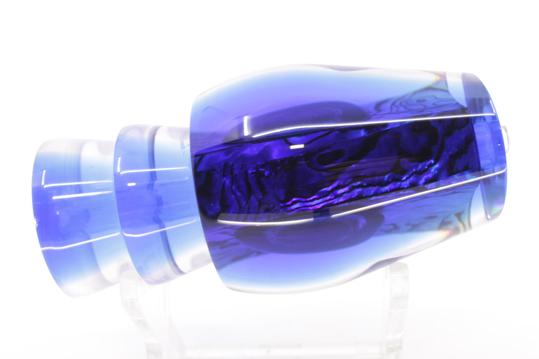 Moyes Lures Paua Shell Blue Back Taxi Eyes Medium Sumo 12" 3.7oz