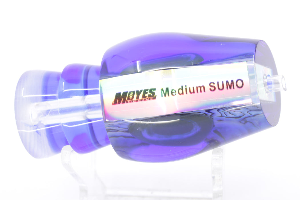 Moyes Lures Paua Shell Blue Back Taxi Eyes Medium Sumo 12" 3.7oz