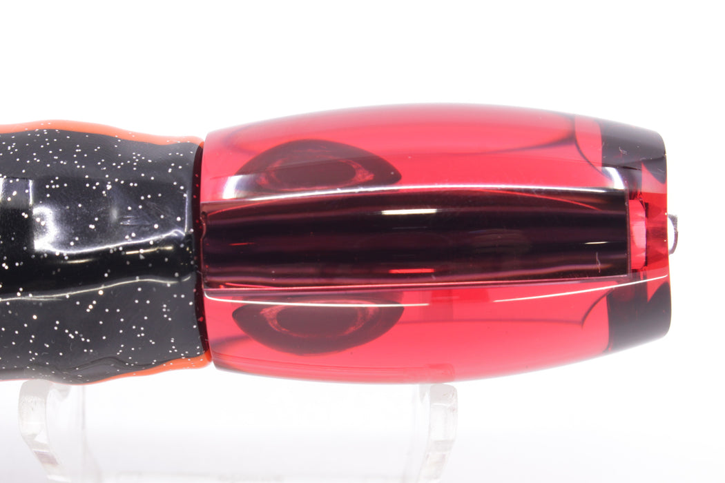 Moyes Lures Red Mirrored Small Argus 9" 3.5oz Skirted Black-Red GZE