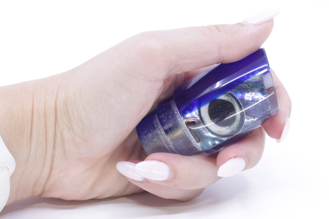 Marlin Magic Blue-Purple Abalone Blue Back Taxi Eyes Baby Ruckus 10" 4oz