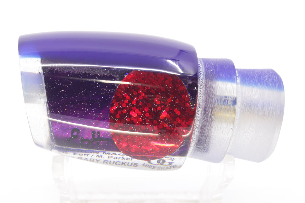 Marlin Magic Purple MOP Blue Back Red Eyes Baby Ruckus 10" 4oz