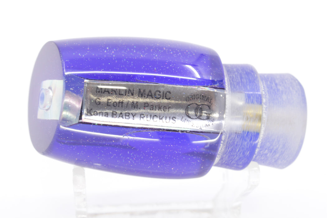 Marlin Magic Purple MOP Blue Back Red Eyes Baby Ruckus 10" 4oz