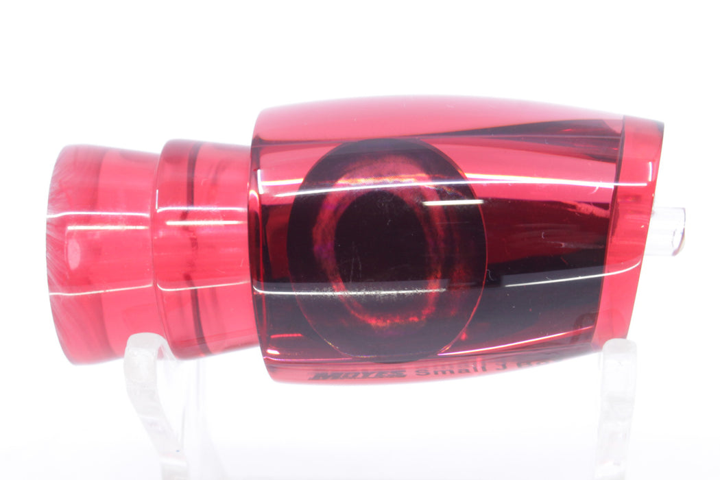Moyes Lures Red Mirrored Taxi Eyes Small J-Boy 9" 1.5oz