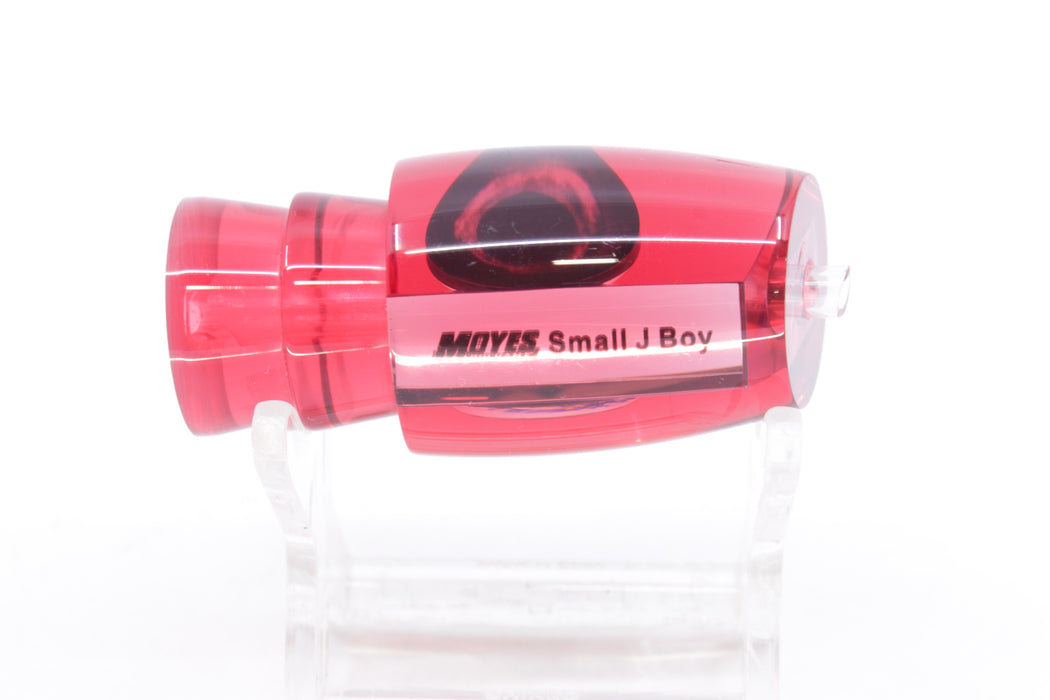 Moyes Lures Red Mirrored Taxi Eyes Small J-Boy 9" 1.5oz