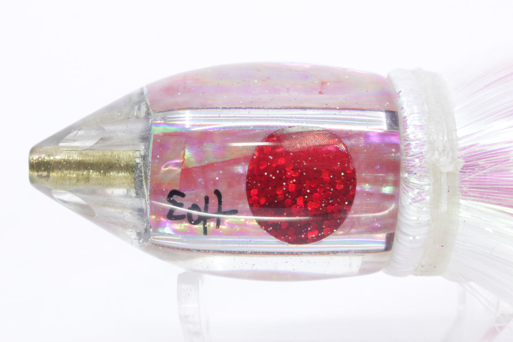 Marlin Magic Pink Awabi Jumbo Jetted Teardrop AP Bullet 9" 5.2oz Strobez White/Pink