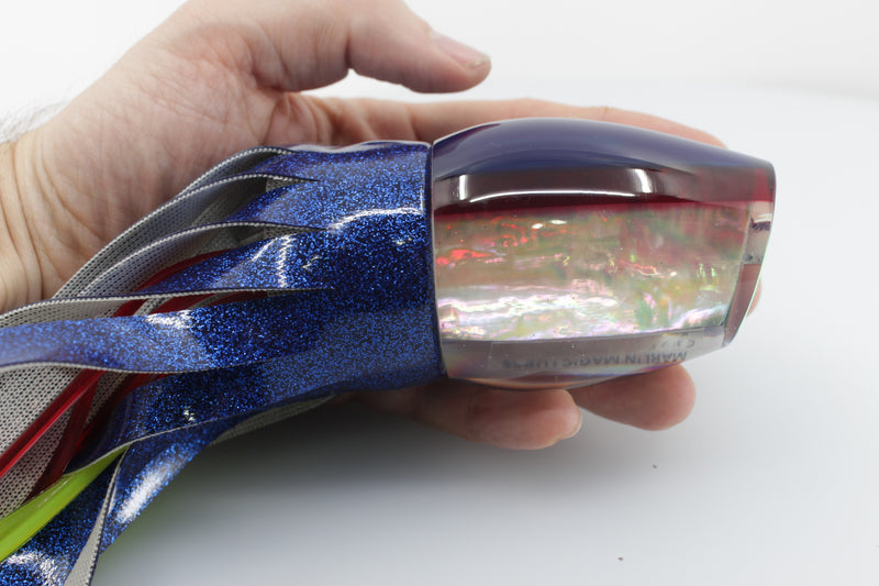 Marlin Magic Superman Awabi Pearl No Eyes Bog Eye 14" 9.5oz Vinyl