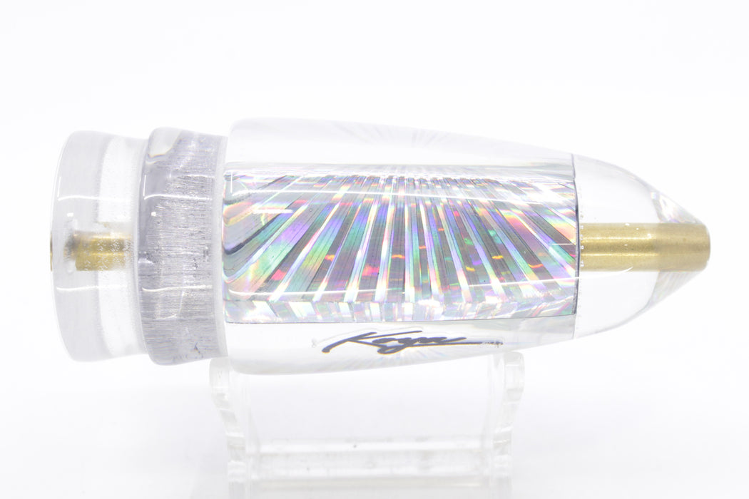 Koya Lures Silver Rainbow Starburst Short AK Bullet 12" 11.5oz