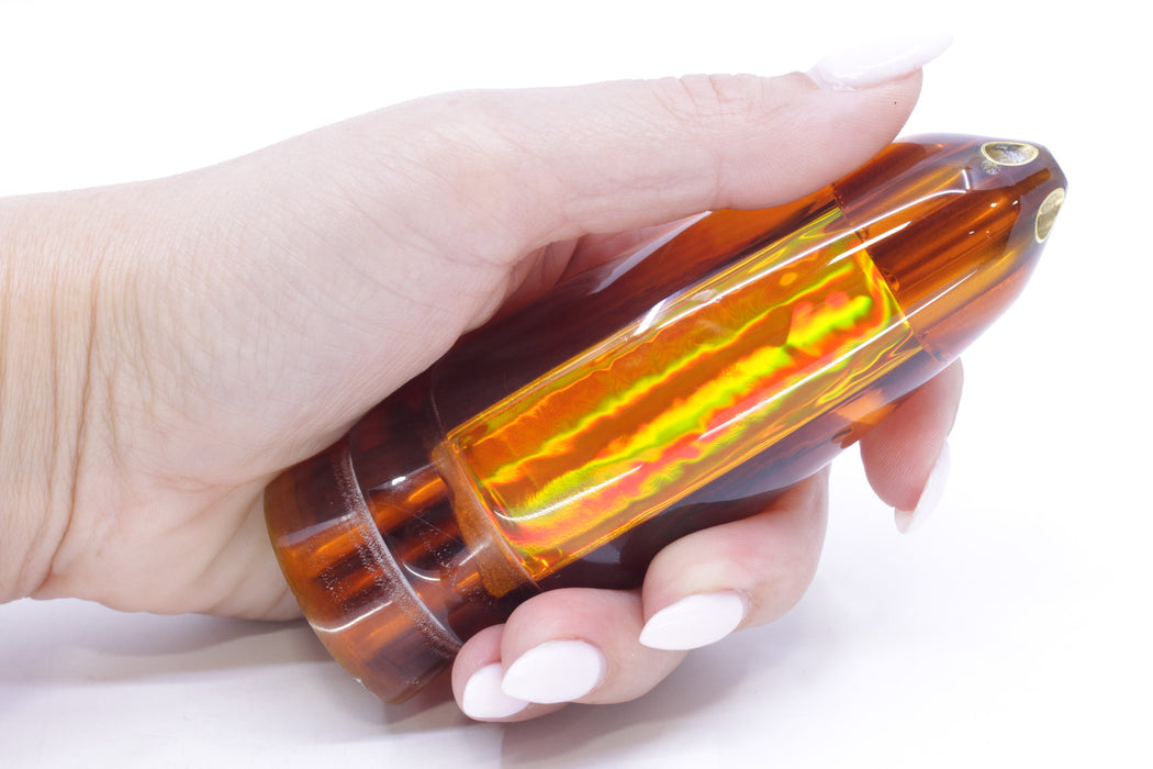 Koya Lures Amber Rainbow 4-Hole AK Bullet 12" 10.7oz
