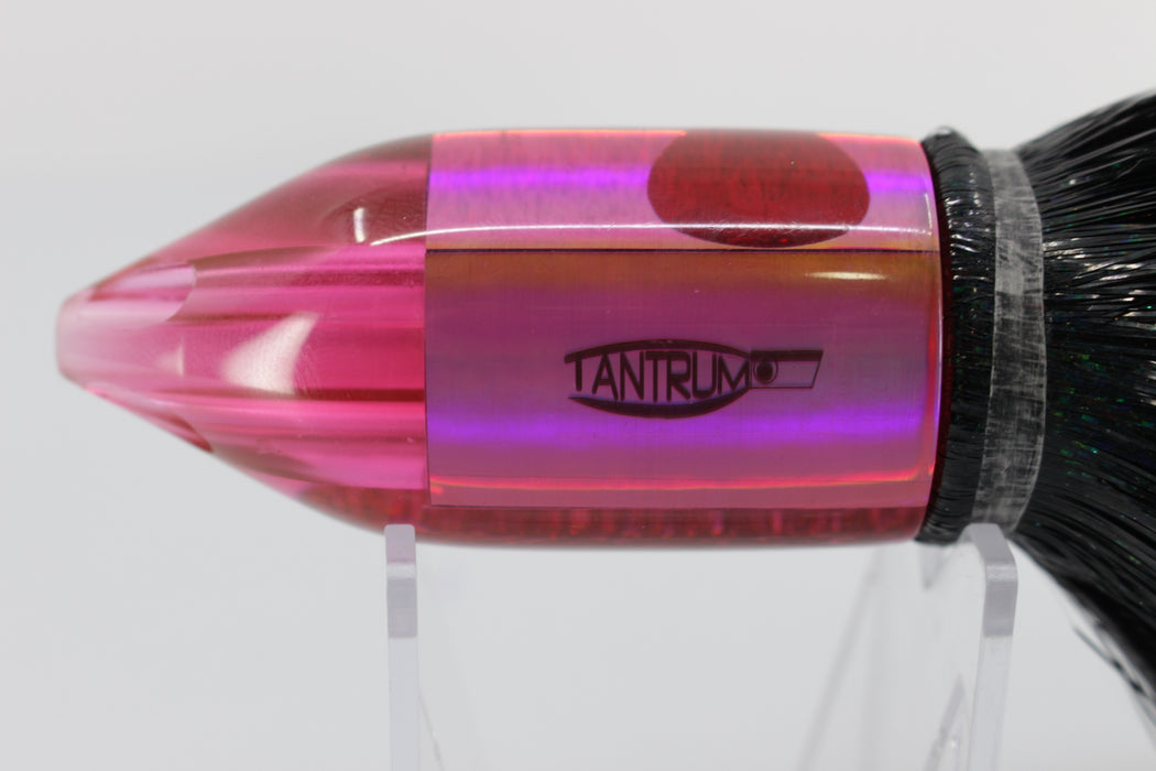 TANTRUM Lures Pink Rainbow Red Glitter Back Medium JetPack Bullet 9" 6.4oz Flashabou