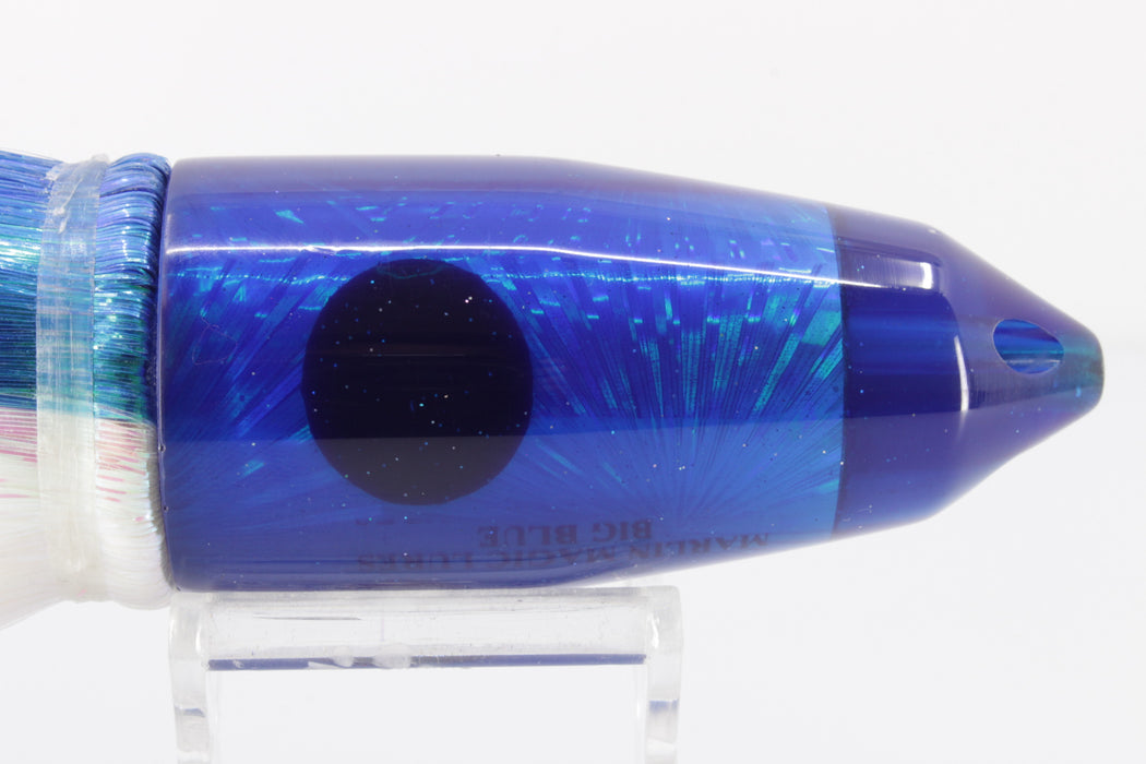 Marlin Magic Lures Blue Starburst Big Blue Jet 12" 17.5oz Strobez Blue-White-Pink