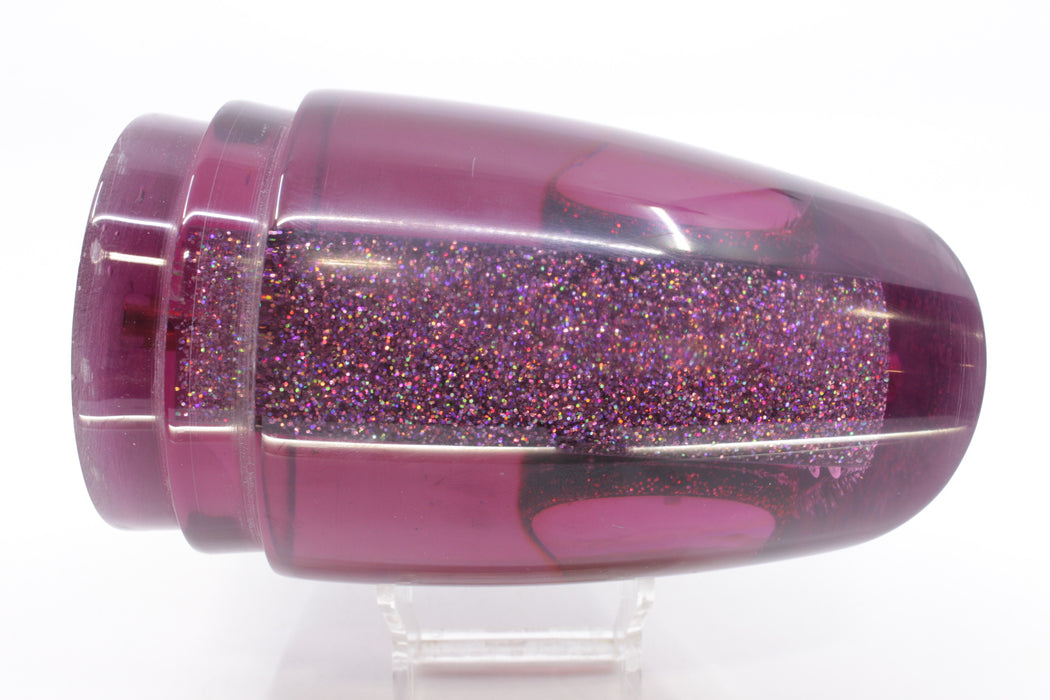 Koya Lures Purple Rainbow Starburst Red Eyes XXL Poi Dog Teaser 24oz