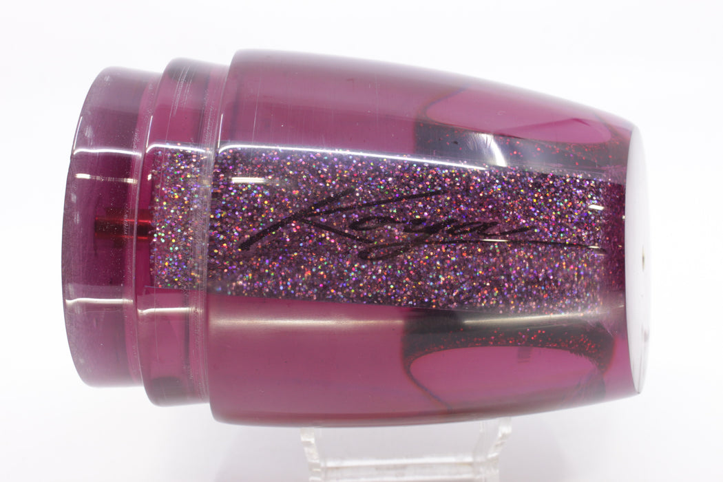 Koya Lures Purple Rainbow Starburst Red Eyes XXL Poi Dog Teaser 24oz