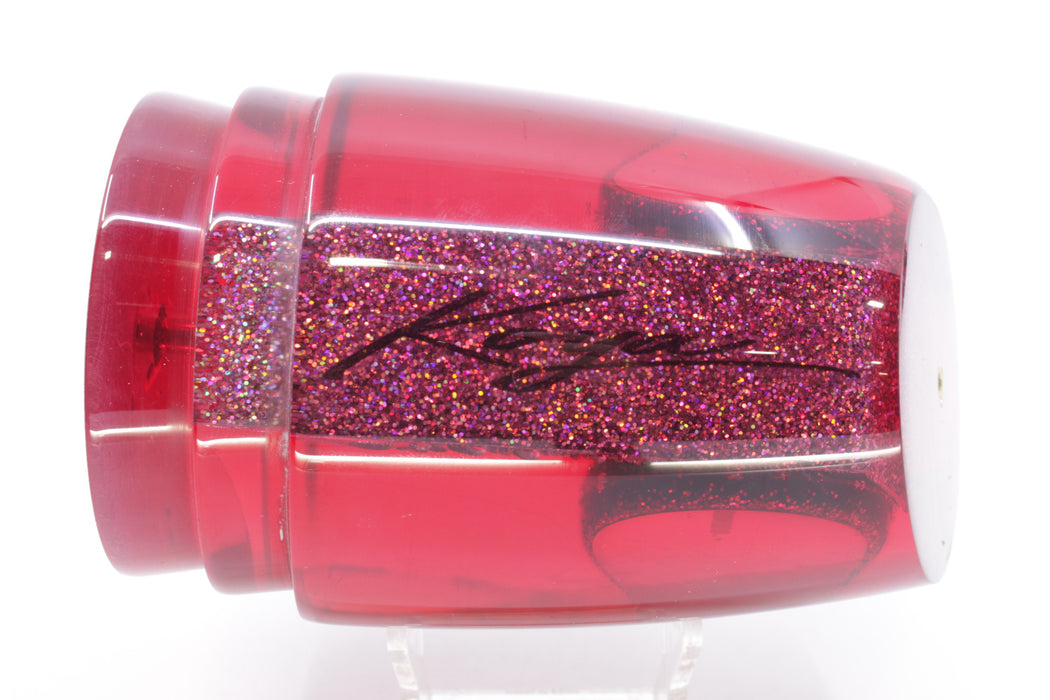 Koya Lures Red Rainbow Starburst Red Eyes XXL Poi Dog Teaser 24oz