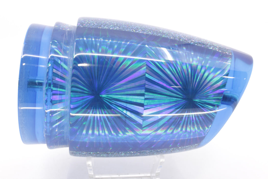 Koya Lures Blue Rainbow Starburst XXL Poi Dog Teaser 24oz